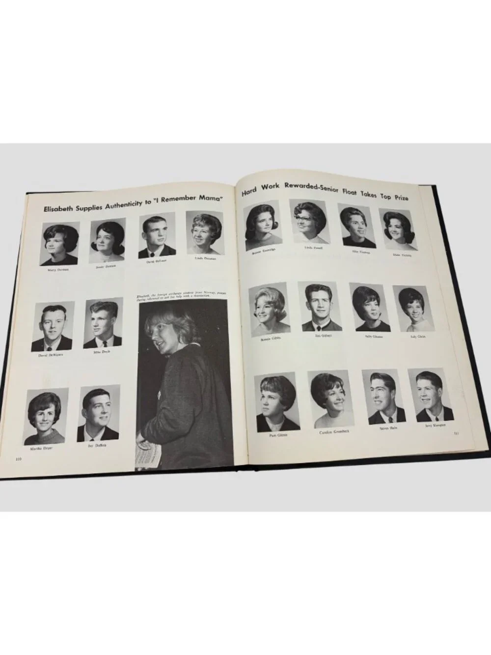1965 Eatonian Eaton Rapids High School Michigan Yearbook Signed Vintage 60s Book